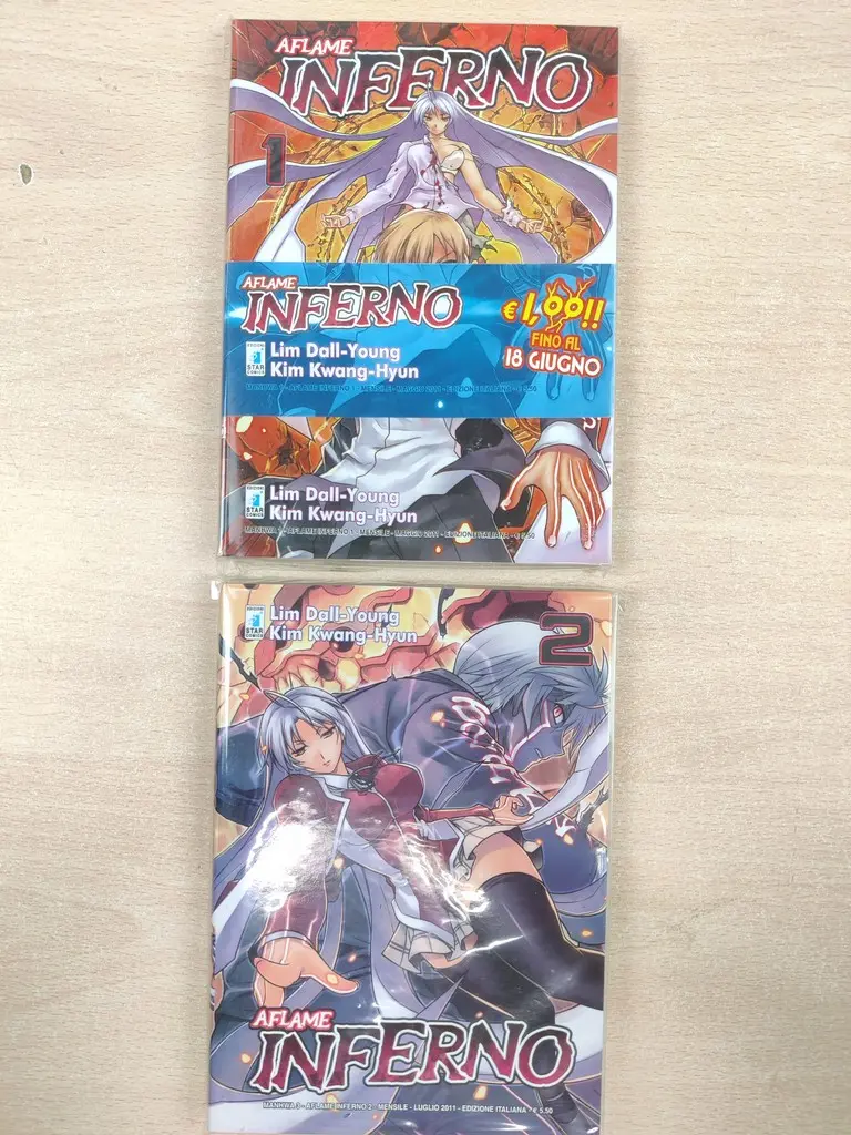Aflame Inferno Manga - N° 1-2 - Lim Dall-Young Manga - Vista 1