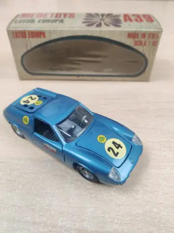 Reperto originale Mebetoys A39 1/43 Lotus Europa - Made in Italy - Condizioni USATO CIB