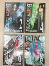 Miniatura 1 per Bloody Monday Ryou Ryumon - N° 2-4-6-8 - Fumetto Comic Manga