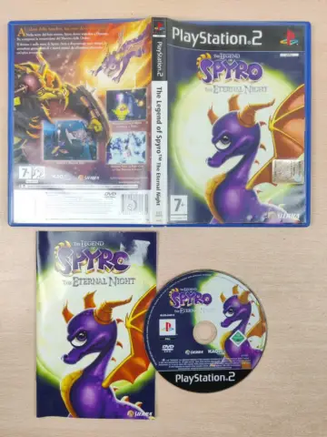 Reperto originale Spyro The Ethernal Night - PlayStation 2 PS2 - PAL ITA Completo CD Specchio - Condizioni USATO TESTATO 100% CIB