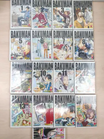 Reperto originale Bakuman - N 1/17 - Fumetto Comic Manga - Condizioni USATO CIB