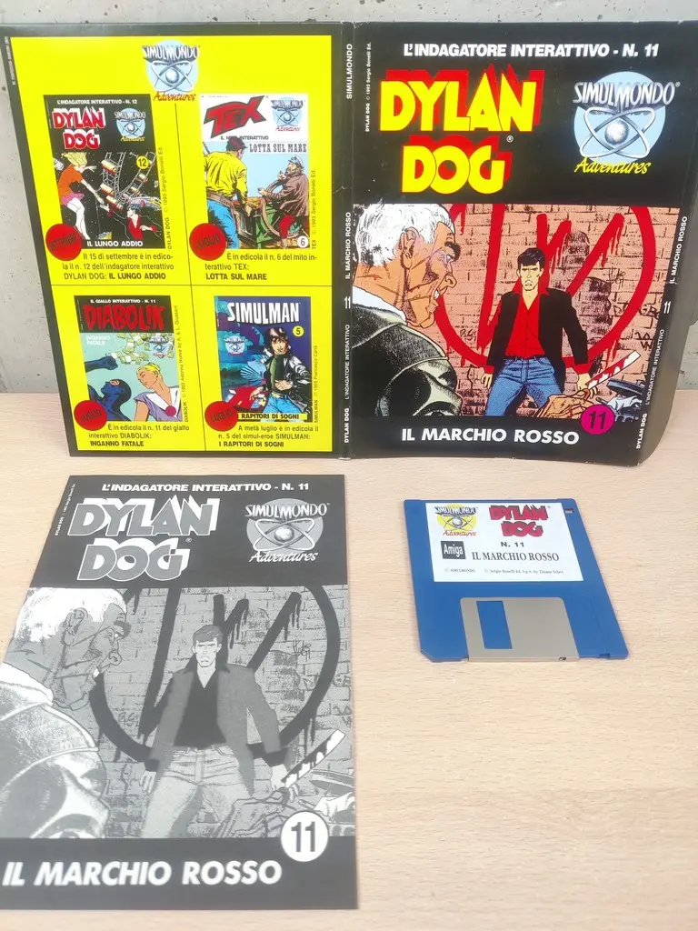 Dylan Dog il Marchio Rosso N°11 - Amiga Commodore PC Floppy Disk - Vista 1
