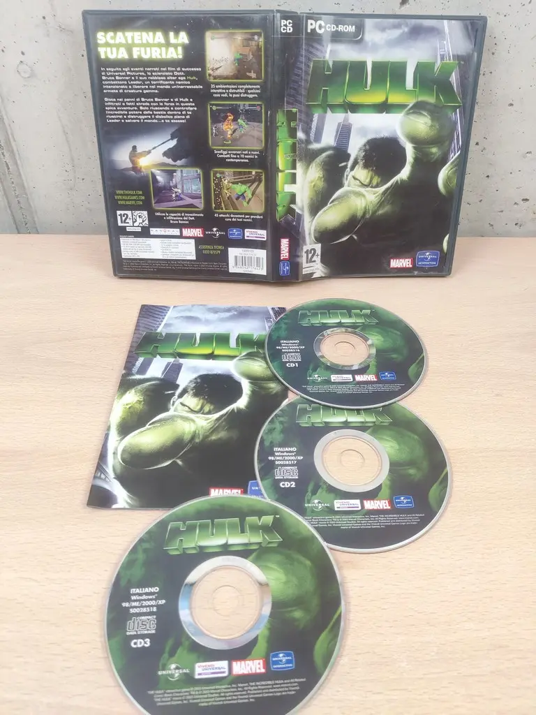 Hulk - PC Computer - Italiano Completo CD Specchio - Vista 1