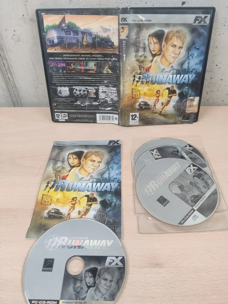 Runaway a Road Adveture - PC Computer - Italiano Completo - Vista 1