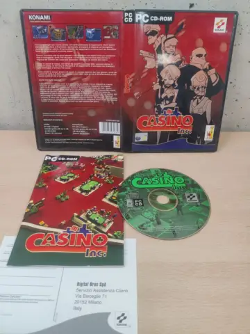 Reperto originale Casino Inc - PC Computer - Italiano Completo CD Specchio - Condizioni USATO CIB