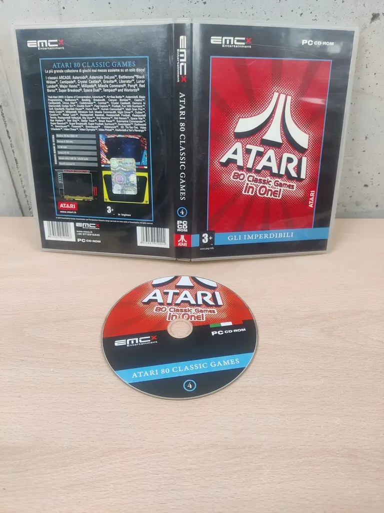 Atari 80 Classic Games - PC Computer - Italiano - Vista 1