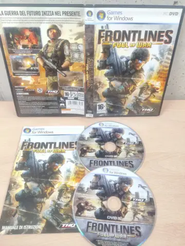 Reperto originale Frontlines Fuel of War - PC Computer - Italiano Completo CD Specchio - Condizioni USATO CIB