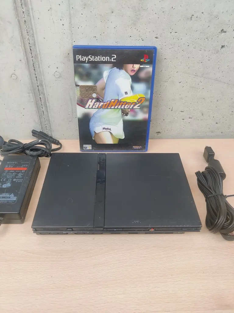 Sony PlayStation 2 PS2 Slim Console con Accessori e Gioco - Testato e Funzionante SCPH-70004 - Vista 1