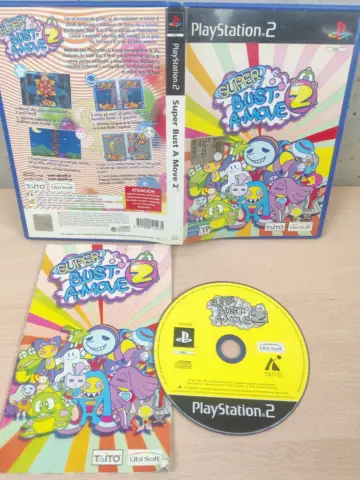 Reperto originale Super Bust a Move 2 - PlayStation 2 PS2 - PAL ITA Completo CD Specchio - Condizioni USATO TESTATO 100% CIB