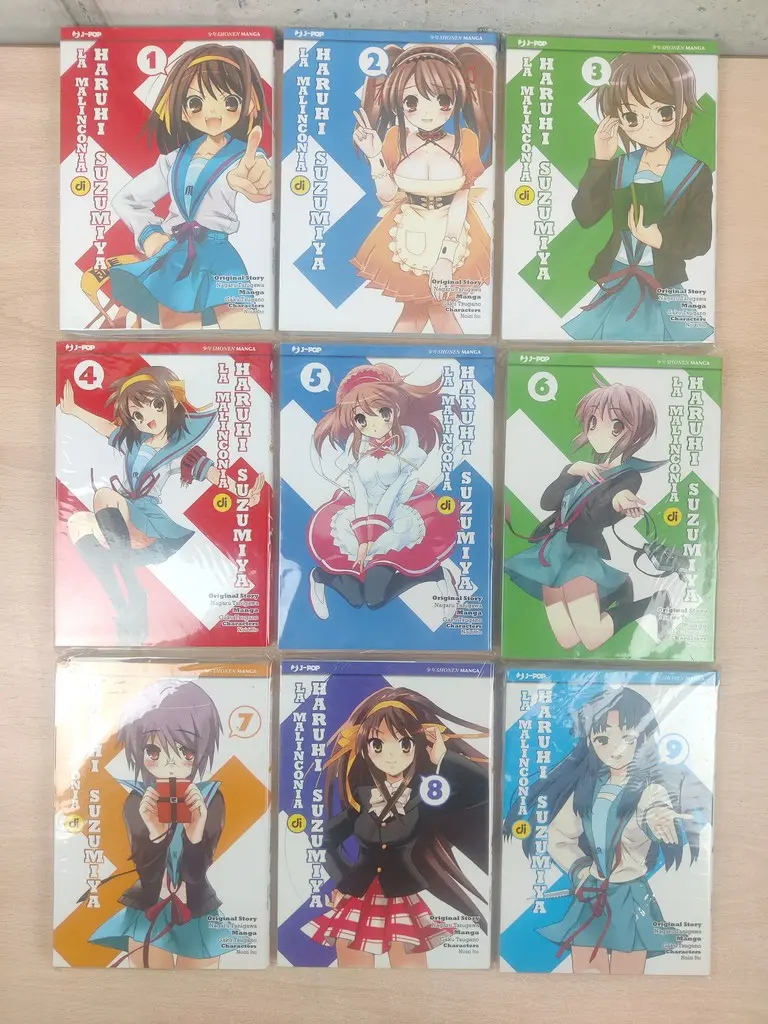 Haruhi Suzumiya la Malinconia - N 1/9 - Fumetto Comic Manga - Vista 1