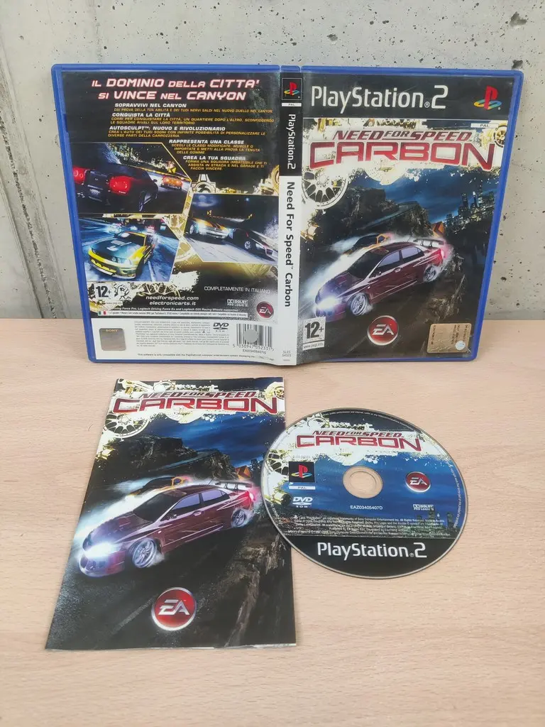 Need for Speed Carbon - PlayStation 2 PS2 - PAL ITA Completo - Vista 1