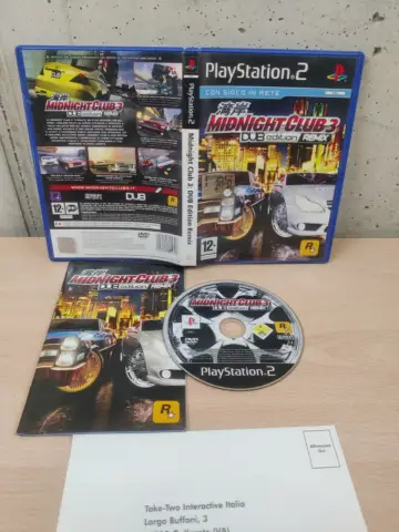 Reperto originale Midnight Club 3: Dub Edition Remix - PlayStation 2 PS2 - PAL ITA Completo - Condizioni USATO TESTATO 100% CIB