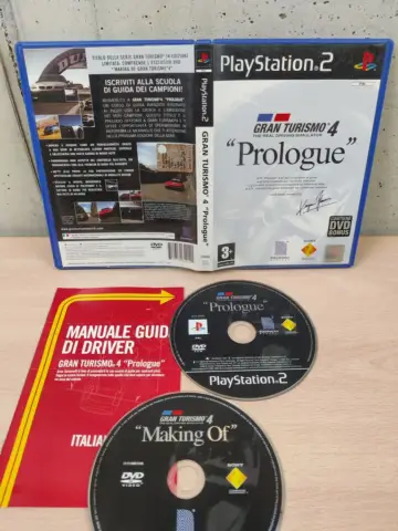 Reperto originale Gran Turismo 4 Prologue - PlayStation 2 PS2 - PAL ITA Completo CD Specchio - Condizioni USATO TESTATO 100% CIB