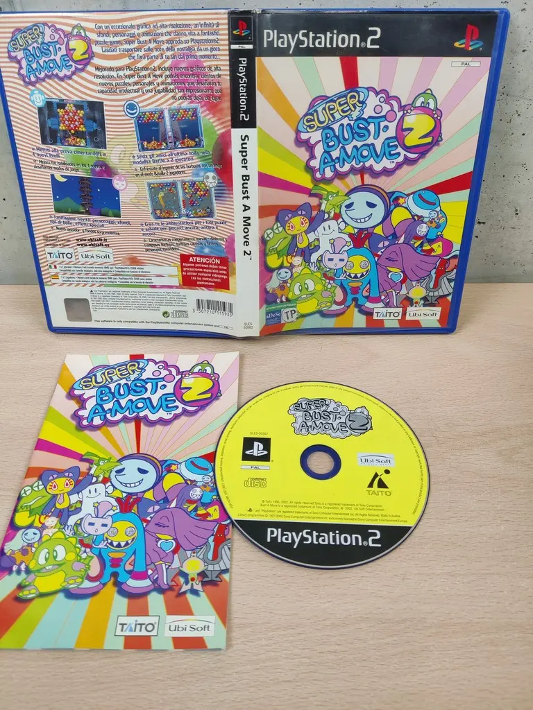 Super Bust a Move 2 - PlayStation 2 PS2 - PAL ITA Completo - Vista 1