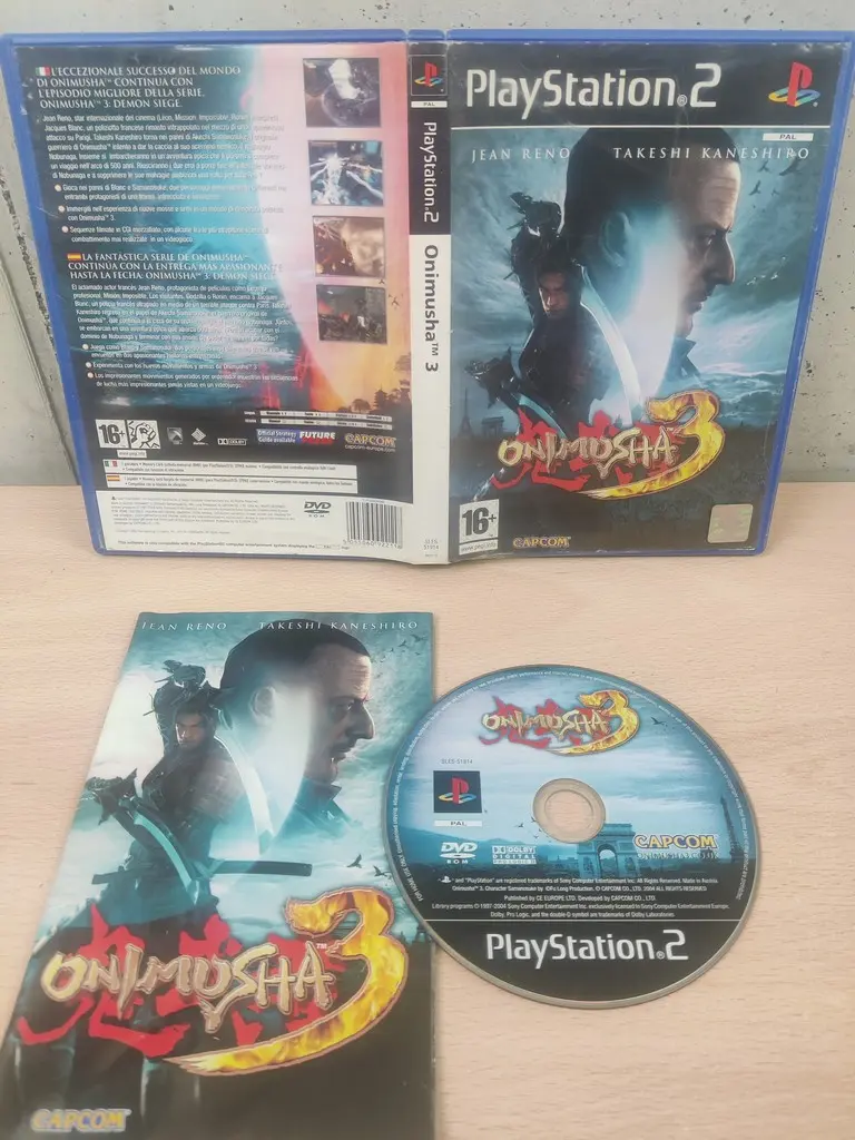 Onimusha 3 - PlayStation 2 PS2 - PAL ITA Completo - Vista 1