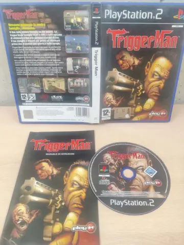 Reperto originale Trigger Man - PlayStation 2 PS2 - PAL ITA Completo CD Specchio - Condizioni USATO TESTATO 100% CIB