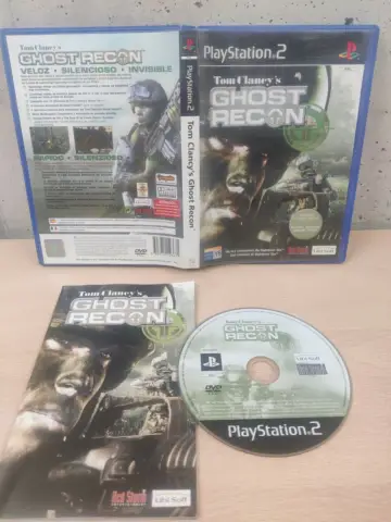 Reperto originale Tom Clancy's Ghost Recon - PlayStation 2 PS2 - PAL ITA Completo CD Specchio - Condizioni USATO TESTATO 100% CIB