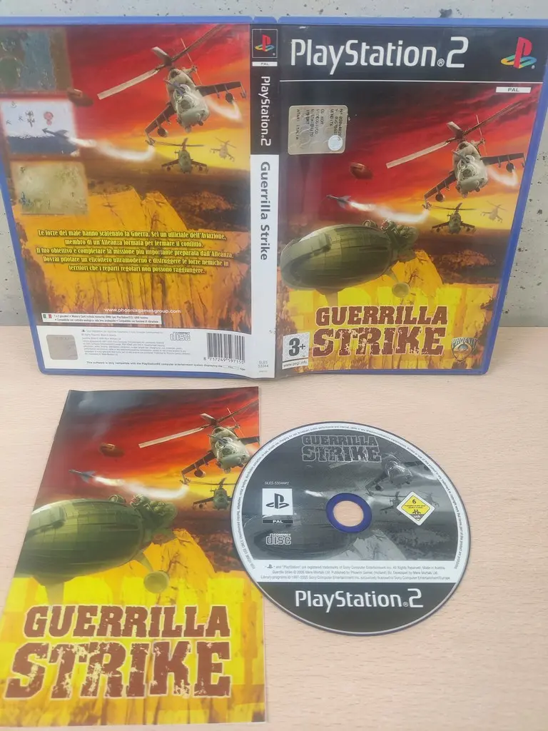 Guerrilla Strike - PlayStation 2 PS2 - PAL ITA Completo CD Specchio - Vista 1