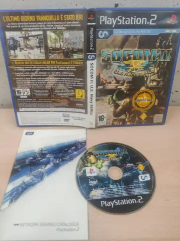 Reperto originale SOCOM 2: U.S. Navy SEALs - PlayStation 2 PS2 - PAL ITA Completo CD Specchio - Condizioni USATO TESTATO 100% CIB