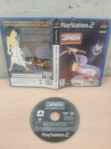 Reperto originale Samurai Jack: The Shadow of Aku - PlayStation 2 PS2 - PAL ITA Completo - Condizioni USATO TESTATO 100% CIB