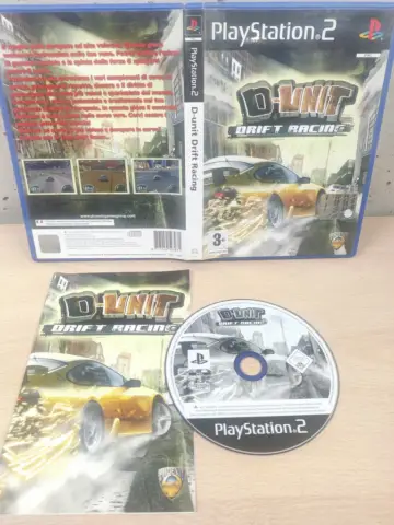 Reperto originale D-Unit Drift Racing - PlayStation 2 PS2 - PAL ITA Completo - Condizioni USATO TESTATO 100% CIB