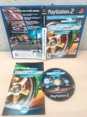 Reperto originale Need for Speed Underground 2 - PlayStation 2 PS2 - PAL ITA Completo #02 - Condizioni USATO TESTATO 100% CIB