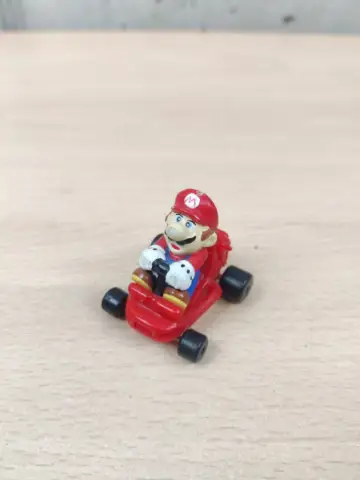 Reperto originale Super Mario Kart MKE-003 - Action Figure Mario Mani 1993 Nintendo Raro (1993) - Condizioni USATO CIB
