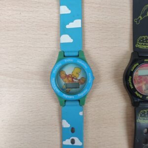 Miniatura 6 per Lotto X2 The Simpsons Orologi - 2002 da Collezione
