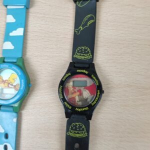 Miniatura 5 per Lotto X2 The Simpsons Orologi - 2002 da Collezione