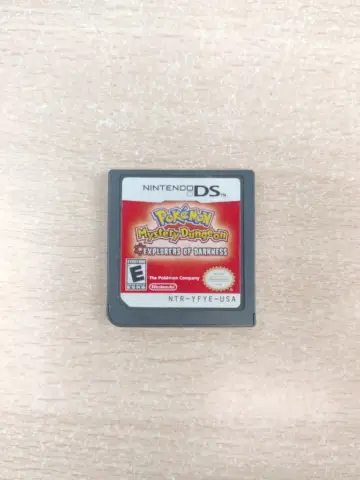 Reperto originale Pokemon Mystery Dunggeon Explorers of Darkness - Nintendo DS - USA NTR-YFYE-USA - Condizioni USATO — LOOSE CIB