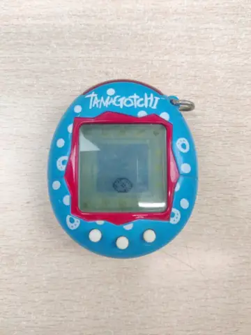 Reperto originale Tamagotchi Blu con Impronte di Zampa - Bandai 2004 Funzionante + Batteria Nuova (2004) - Condizioni USATO CIB