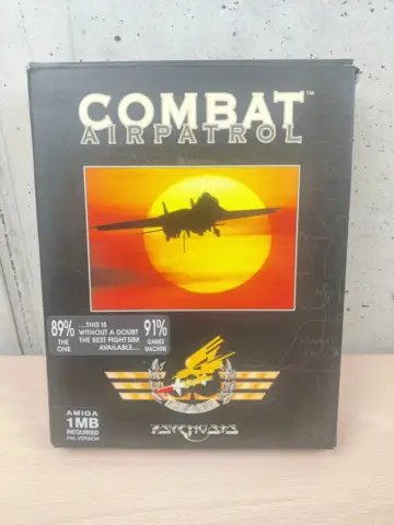Reperto originale Combat Airpatrol - Amiga PC Floppy Disk - Condizioni USATO CIB