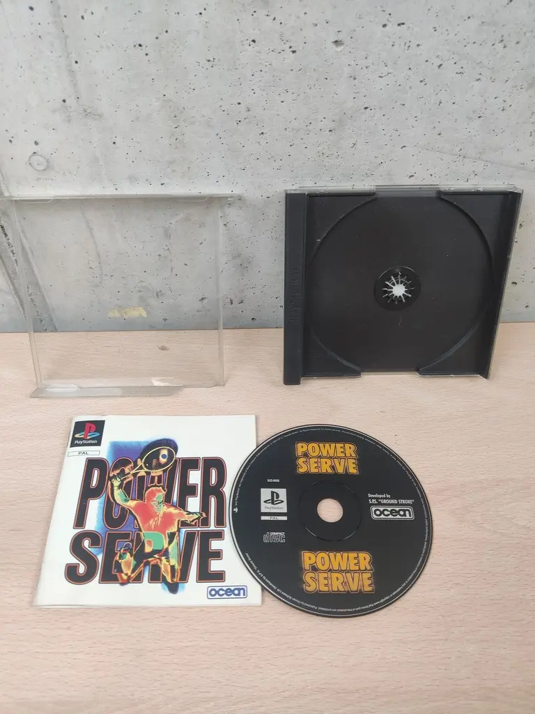 Power Serve - PlayStation 1 PS1 - PAL ITA Completo CD Specchio - Vista 1