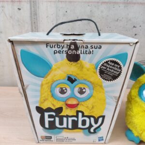 Miniatura 4 per Peluche Furby Hasbro Giallo con Scatola - Originale 2012