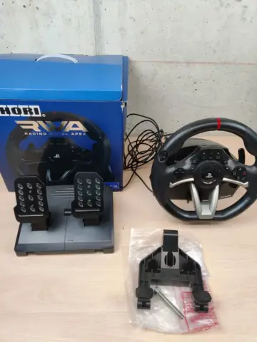 Reperto originale RWA Racing Wheel Apex - Volante PS3 / PS4 - Completo - Condizioni USATO TESTATO 100% CIB