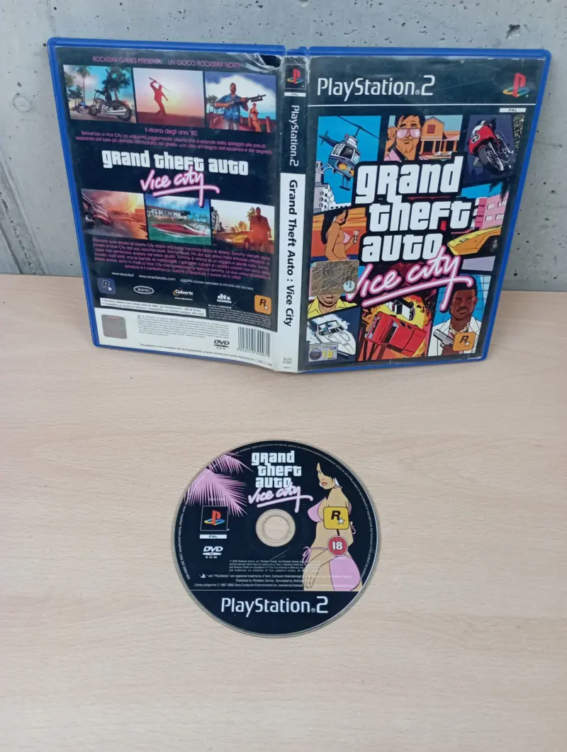 Grand Theft Auto Vice City - PlayStation 2 PS2 - PAL ITA - Vista 1