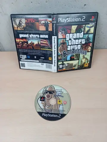 Reperto originale GTA San Andreas - PlayStation 2 PS2 - PAL ITA - Condizioni USATO TESTATO 100% CIB