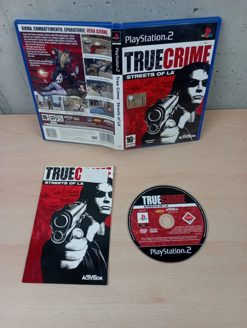 True Crime Streets of LA - PlayStation 2 PS2 - PAL ITA Completo - Vista 1