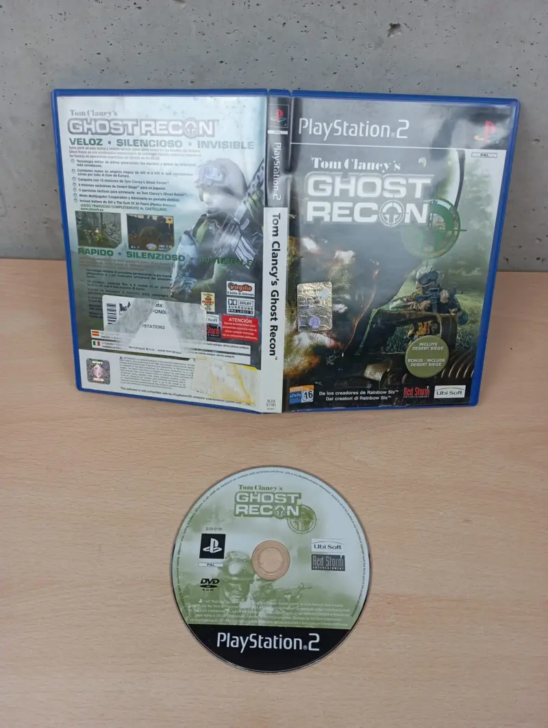 Tom Clancy's Ghost Recon - PlayStation 2 PS2 - PAL ITA - Vista 1