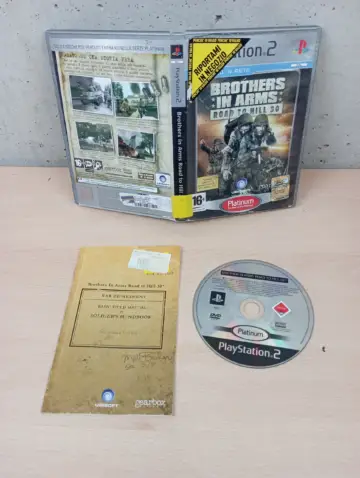 Reperto originale Brothers in Arms Road to Hill 30 Platinum - PlayStation 2 PS2 - PAL ITA Completo - Condizioni USATO TESTATO 100% CIB