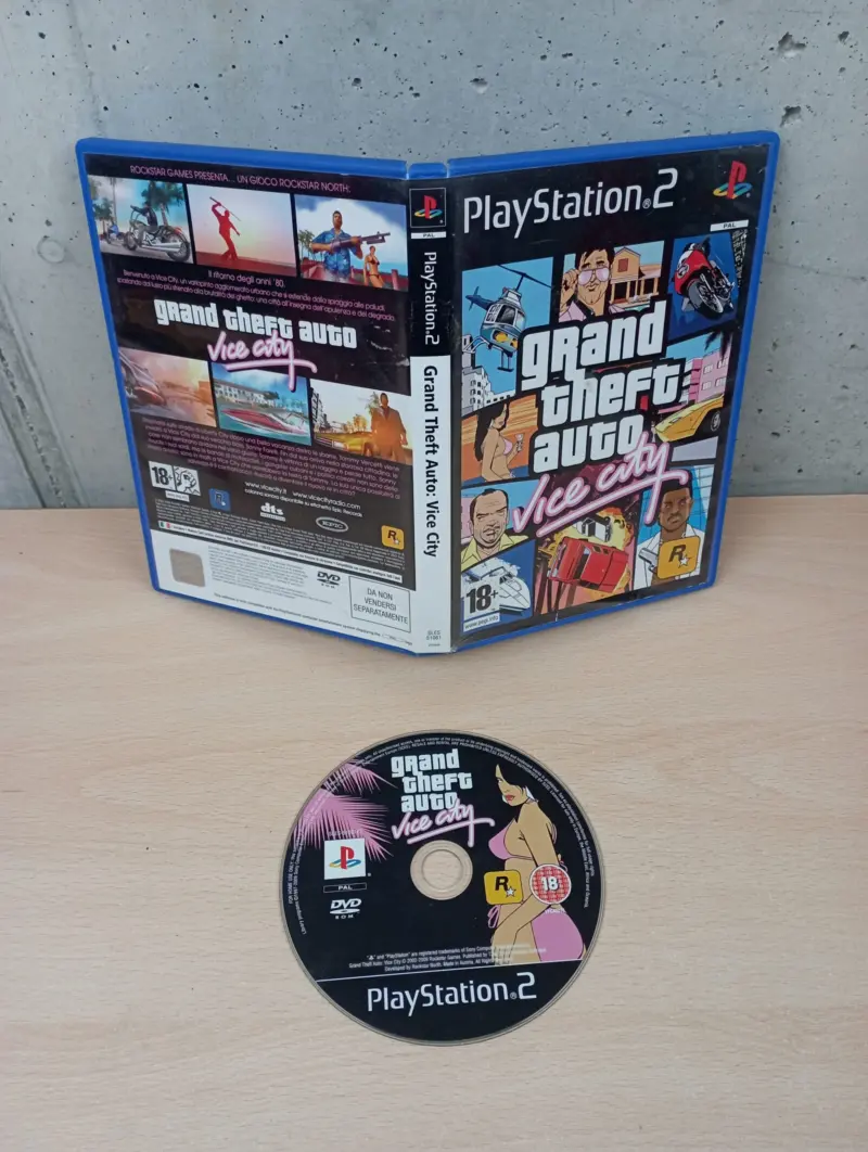 Grand Theft Auto Vice City - PlayStation 2 PS2 - PAL ITA #02 - Vista 1