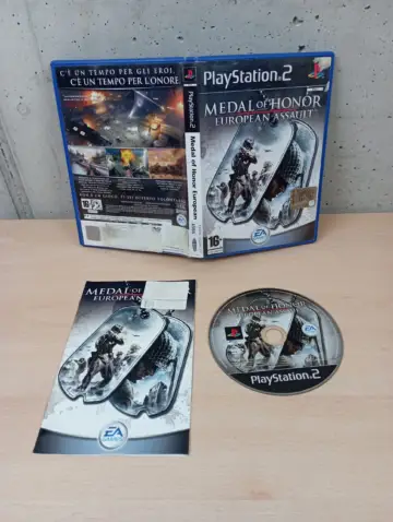 Reperto originale Medal of Honor European Assault - PlayStation 2 PS2 - PAL ITA Completo - Condizioni USATO TESTATO 100% CIB