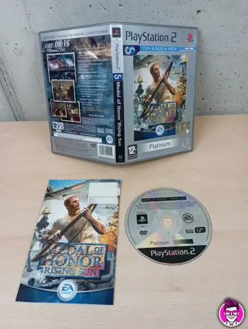 Reperto originale Medal of Honor Rising Sun Platinum - PlayStation 2 PS2 - PAL ITA Completo - Condizioni USATO TESTATO 100% CIB