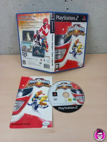 Reperto originale Power Rangers Super Legends - PlayStation 2 PS2 - PAL ITA Completo - Condizioni USATO TESTATO 100% CIB