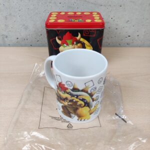 Miniatura 2 per Tazza Super Mario "Browser" - Mug Tin Box Salvadanaio - Nuovo