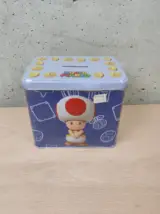 Miniatura 1 per Tazza Super Mario "Toad" - Mug Tin Box Salvadanaio - Nuovo