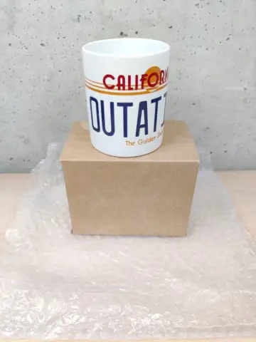 Reperto originale Tazza Ritorno al Futuro Back to the Future "Outatime" - Nuovo - Condizioni NUOVO / SIGILLATO CIB
