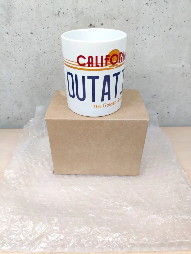 Tazza Ritorno al Futuro Back to the Future "Outatime" - Nuovo - Vista 1