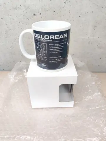 Reperto originale Tazza Ritorno al Futuro Back to the Future "DeLorean" - Nuovo - Condizioni NUOVO / SIGILLATO CIB