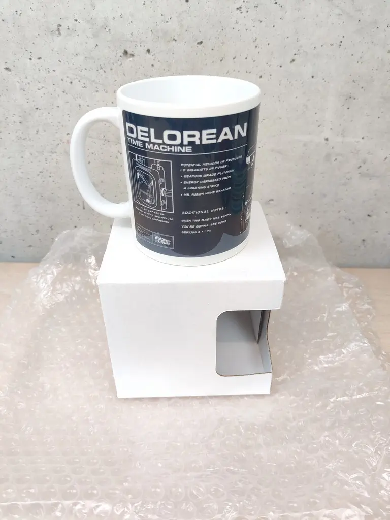 Tazza Ritorno al Futuro Back to the Future "DeLorean" - Nuovo - Vista 1